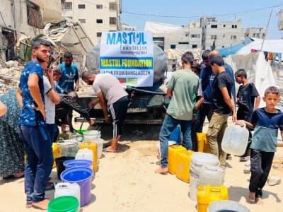 Community development and clean water initiative in Bangladesh