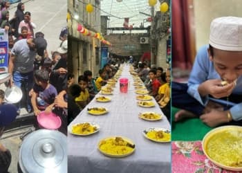 Ramadan food hampers and daily Iftar meal distribution